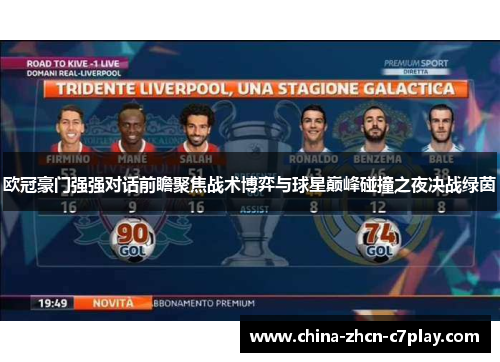 欧冠豪门强强对话前瞻聚焦战术博弈与球星巅峰碰撞之夜决战绿茵